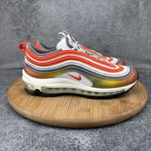 Nike Air Max 97 Shoes Boys Size 6Y Orange Multicolor Sneakers CT9637-900